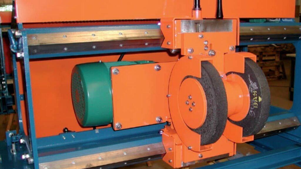 Rectifieuse de cylindre de broyeur industriel